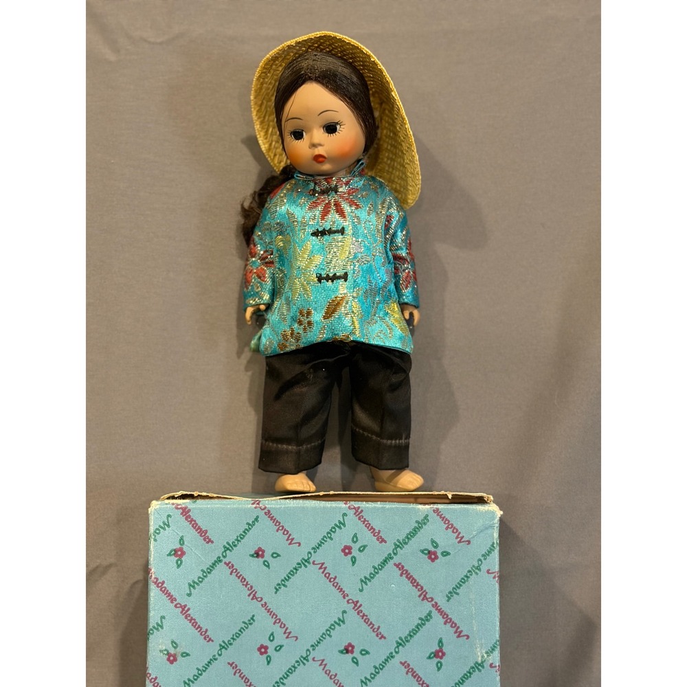 Madame Alexander China Doll 572 International Collection Vintage with Box